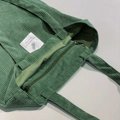 Large Shopper Totes Bag Corduroy Bag Handbags for Women