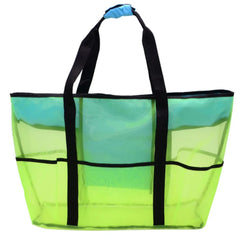 Large Beach Bag Mesh Durable Waterproof Underwear Pocket Tote