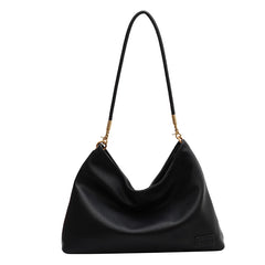 Large Soft Leather Crossbody Bag for Women High Shoulder Side Handbag