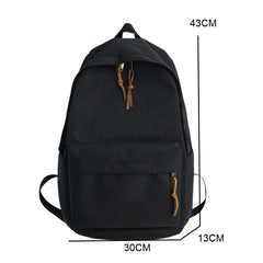 Large Waterproof Nylon Women Backpack for School Girls Men Travel