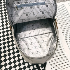 Large Waterproof Nylon Women Backpack for School Girls Men Travel