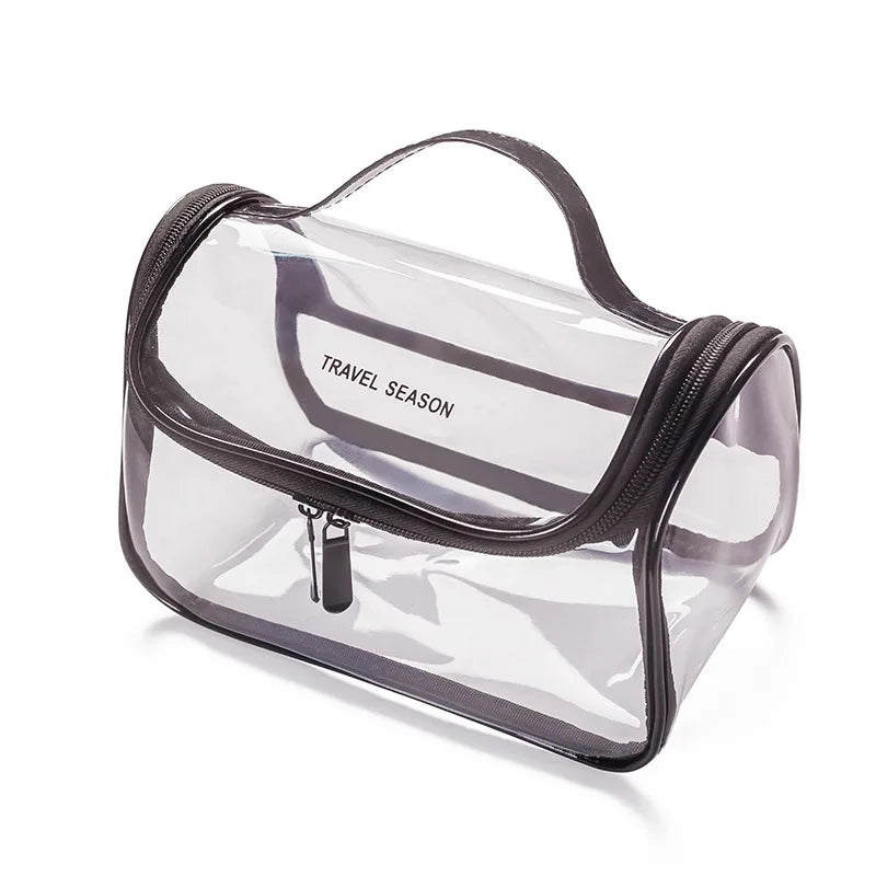 Large Transparent Laser Travel Cosmetic Bag Men Women Beautician