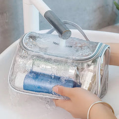 Large Transparent Laser Travel Cosmetic Bag Men Women Beautician