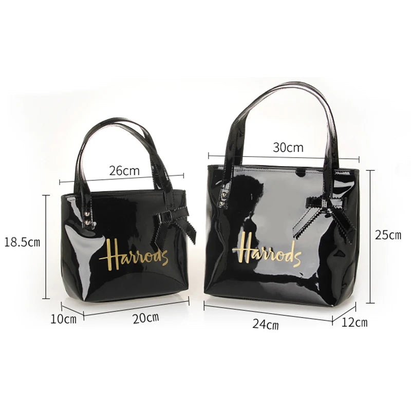 Waterproof PVC Women Shoulder Tote Bag Jelly Beach Summer Casual Shopping