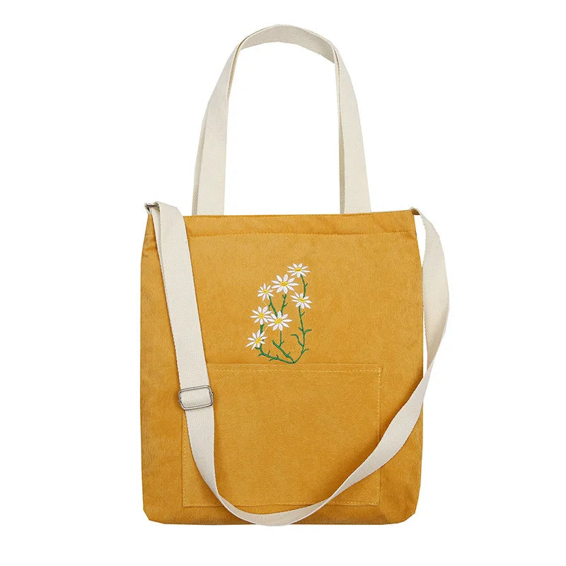 Large Women Shoulder Shopper Bag Ladies Canvas Tote Shopping Bags