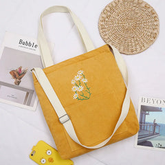 Large Women Shoulder Shopper Bag Ladies Canvas Tote Shopping Bags