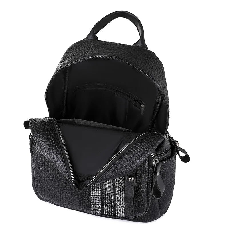 Large-capacity Backpack Female Pattern Student Bag Travel Bag