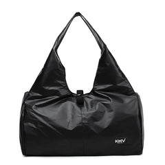 Large-capacity Casual Handbag Lady Shoulder Bag Female Travel Bag Pink Duffel