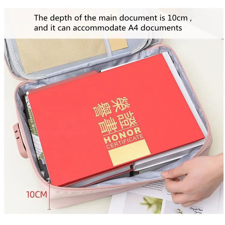 Large-capacity Document Storage Organizer Bag File Container