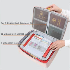 Large-capacity Document Storage Organizer Bag File Container