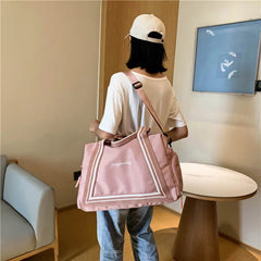 Large-capacity Dry-wet Separation Yoga Fitness Bag Weekend Bag Duffle Bag