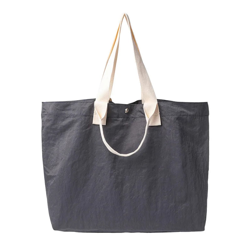 Large-capacity Casual Canvas Nylon Shoulder Bag Women