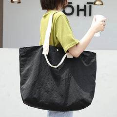 Large-capacity Casual Canvas Nylon Shoulder Bag Women