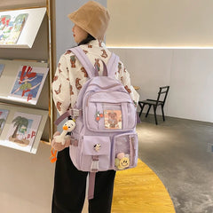Large-capacity Japanese High School Backpack for Girls