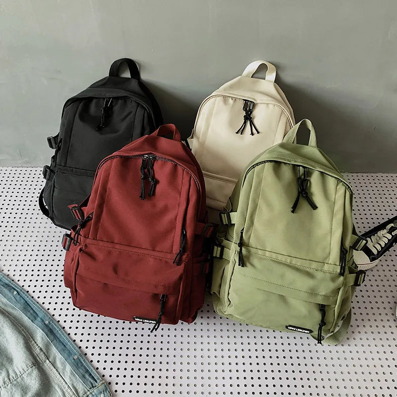Large Schoolbag for Teenage Girls Travel Bag Waterproof Nylon Women Backpack