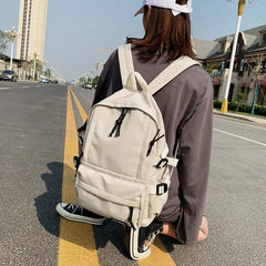 Large Schoolbag for Teenage Girls Travel Bag Waterproof Nylon Women Backpack