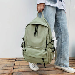 Large Schoolbag for Teenage Girls Travel Bag Waterproof Nylon Women Backpack
