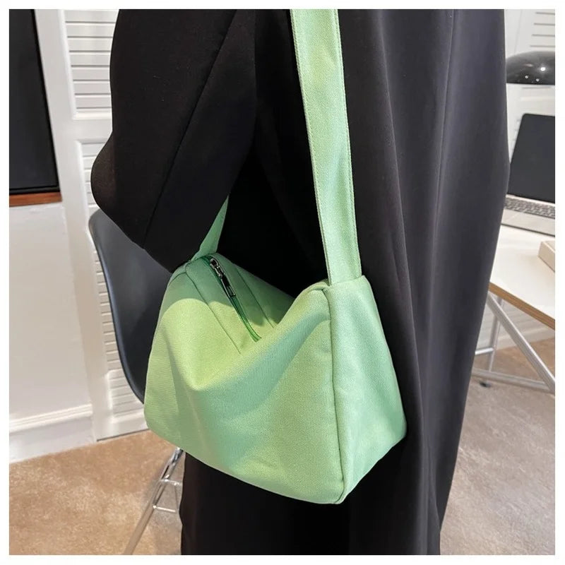 Large-capacity Shoulder Bag Women's Commuter Messenger Tote Bag
