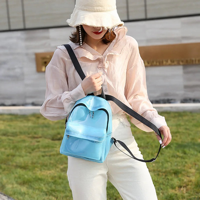 Large-capacity Transparent Backpack for Travel