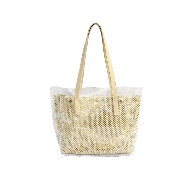 Large-capacity Transparent Shoulder Bag PVC Jelly Bag
