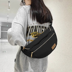Unisex Waist Bag Casual Fanny Pack Nylon Banana Bags