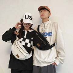 Unisex Waist Bag Casual Fanny Pack Nylon Banana Bags