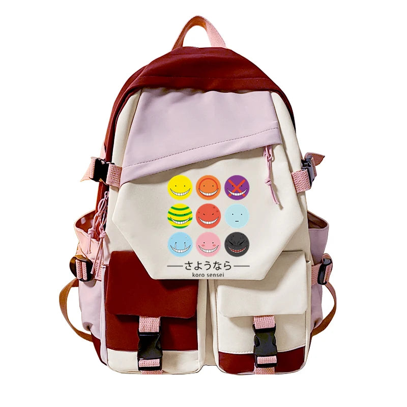 Assassination Classroom Anime Girl Backpack