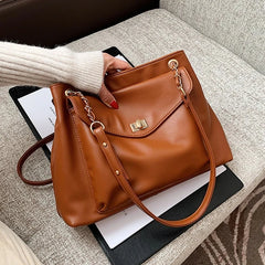 Large Shoulder Bags Pu leather Handbags Travel Totes Crossbody bags