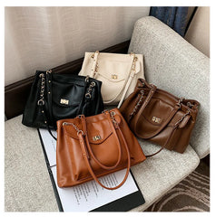 Large Shoulder Bags Pu leather Handbags Travel Totes Crossbody bags