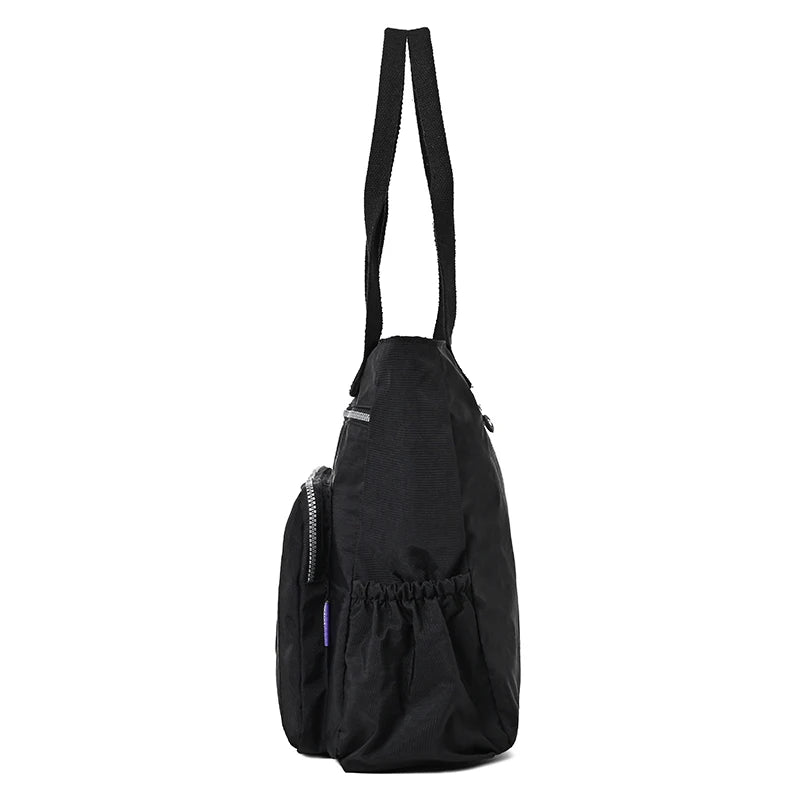 Large Capacity Women Shoulder Bag Nylon Female Handbag Top-Handle Bag Waterproof