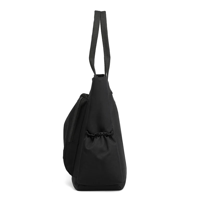 Nylon Top-handle Bag Women Shoulder Tote American Vintage Handbag
