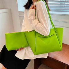 Large-capacity Women's Handbag Casual Shoulder Bag