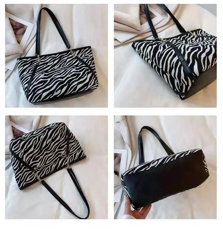Large Capacity Commuter Ladies Shoulder Tote Bag Casual Handbag