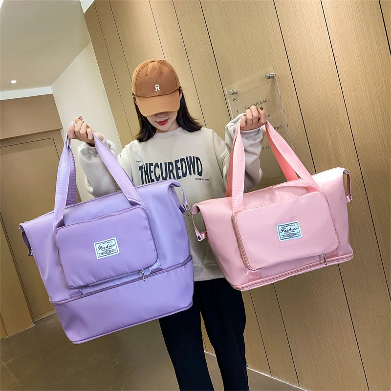 Large Capacity Folding Travel Bag Waterproof Handbag