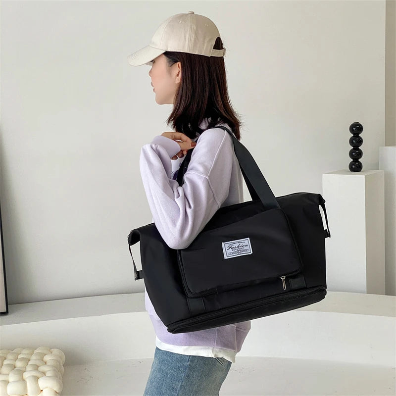 Large Capacity Folding Travel Bag Waterproof Handbag