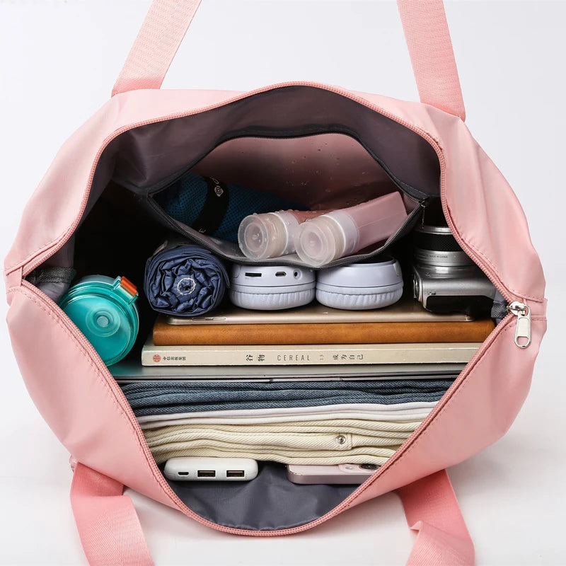 Large Capacity Folding Travel Bag Waterproof Handbag