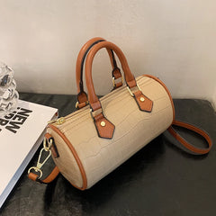 Large-capacity Portable Shoulder Bag with Yuantong Pillow Design