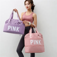 Large-Capacity Travel Bag Wet Dry Separation Fitness Shoulder Bag