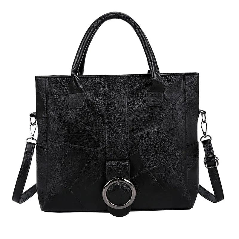Large-capacity Women's Handbag Anti-scratch Messenger Bag Ladies Shoulder Bag