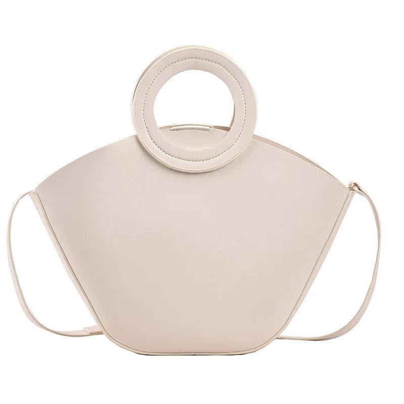 Bucket Shoulder Bags for Women Crossbody Solid Casual Female Handbags