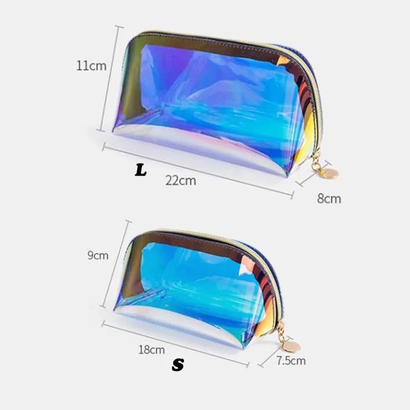 Laser Cosmetic Bag Ins Style Dumpling Wash Bag