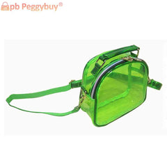 Laser Transparent PVC Crossbody Bag Women Mini Jelly Clear Shoulder Phone Bags