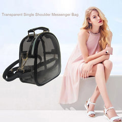 Transparent PVC Crossbody Bag Jelly Clear Shoulder Phone Bags