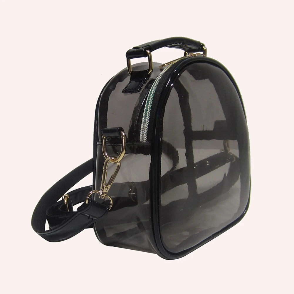 Transparent PVC Crossbody Bag Jelly Clear Shoulder Phone Bags