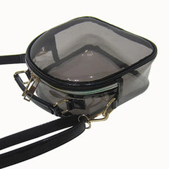 Laser Transparent PVC Crossbody Bag Mini Jelly Clear Shoulder Phone Bags