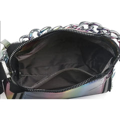 Laser Women Shoulder Bag Crossbody PU Messenger Handbag Lady