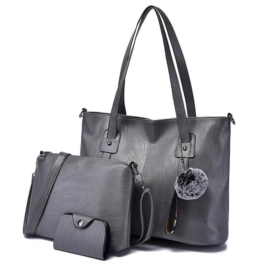 3pcs Women Bag Set: Latest Trendy Handbags