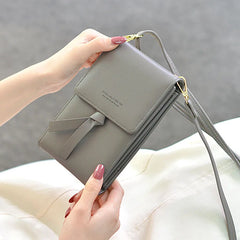 Women Messenger Bags Leather Coin Purse Shoulder Wallet