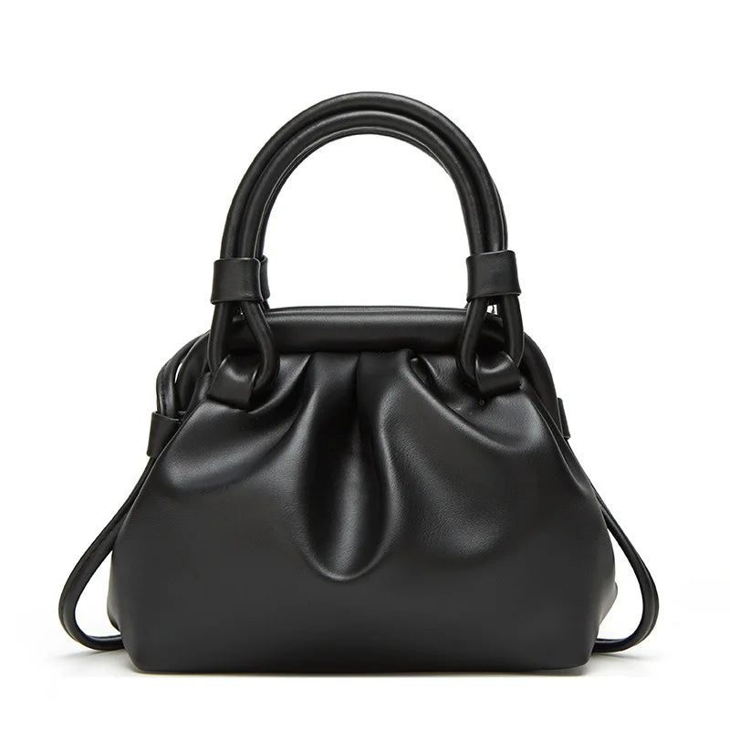 Women's Hand Held Cloud Bag - Versatile One Shoulder Bag