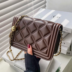 Vintage Chain Crossbody Bag Women's Shoulder Messenger Bag